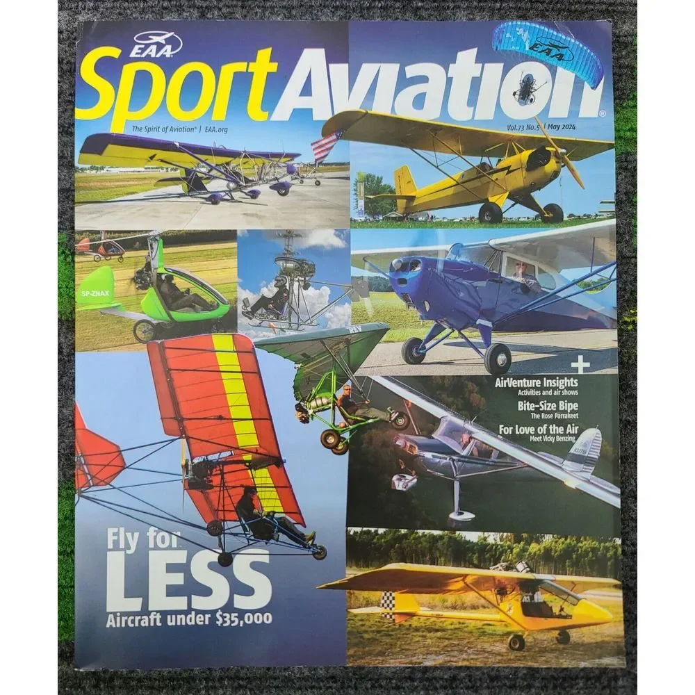 EAA Sport Aviation 2024 May Plane Pilot Flight‎ Travel Transport Hobby Fly